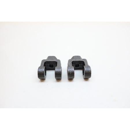 N/A Set Of 2 1/2in Cylinder Female Rod Clevis Pneumatic Cylinder Parts and Accessory BDC-05